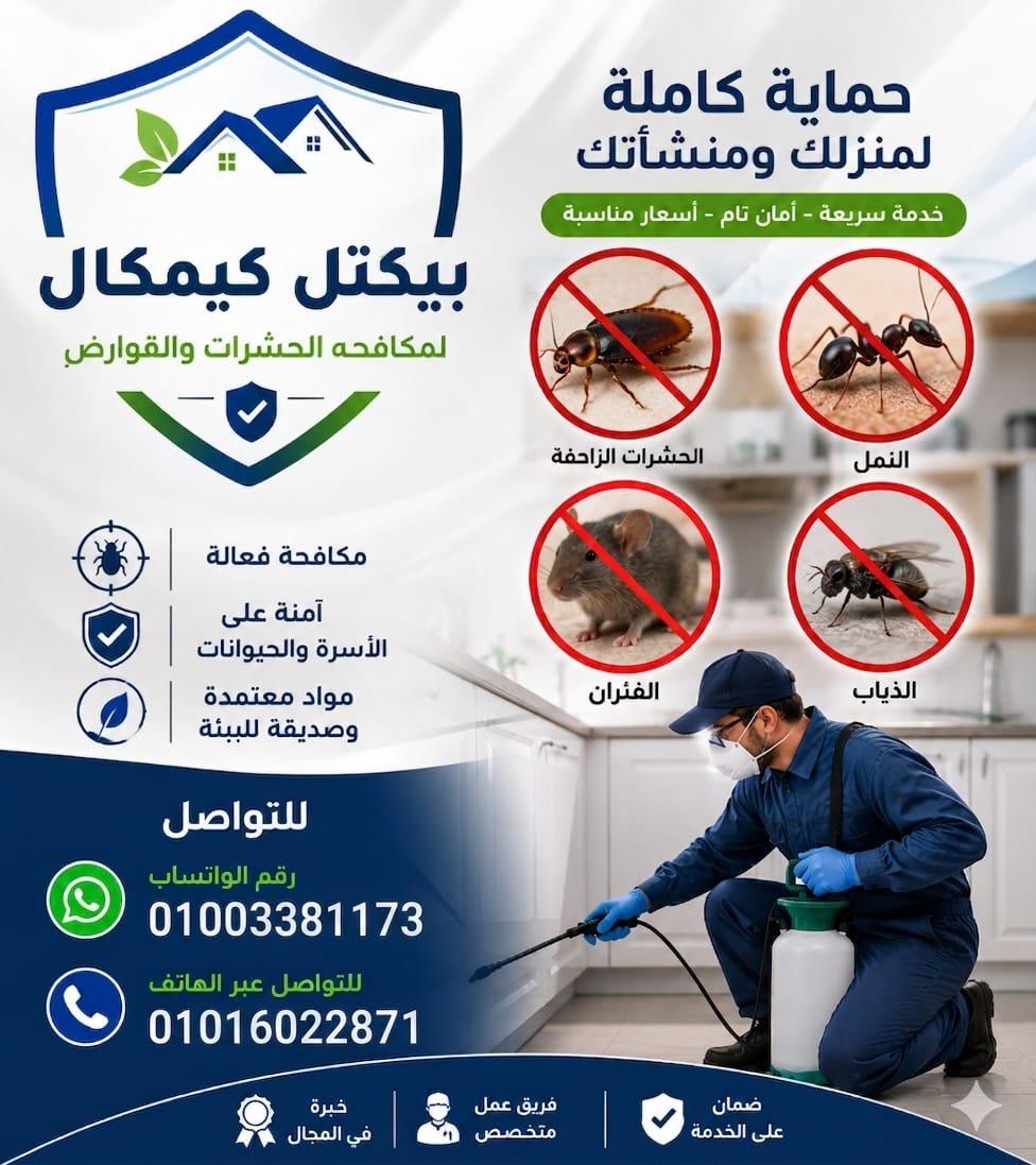 مكافحة حشرات عابدين