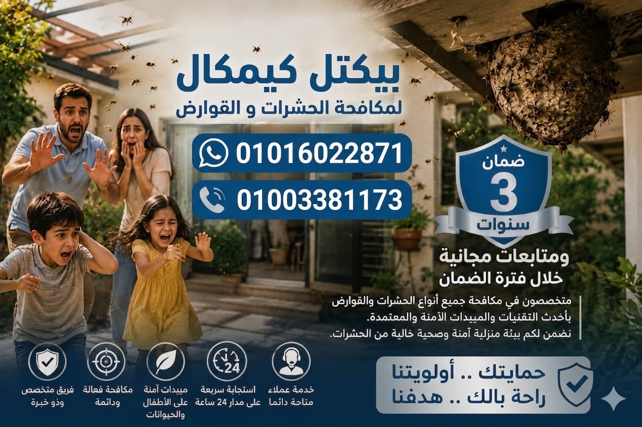 ابادة الصراصير في محلات الموسكي